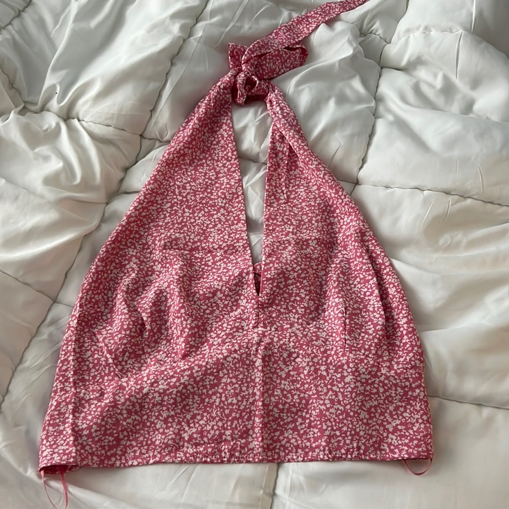 Abercrombie Tie Back Halter top